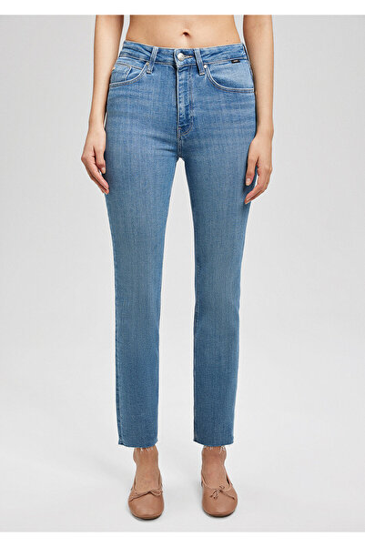 Mavi Viola Mavi Premium Gölgeli İndigo Mavisi Jean Pantolon 101048-87642