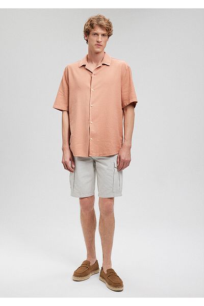 Mavi Orange Shirt Loose Fit / Loose Relaxed Cut 0210832 -70438