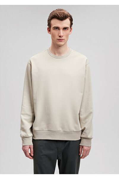 Mavi Bej Basic Sweatshirt 0s10108-70187
