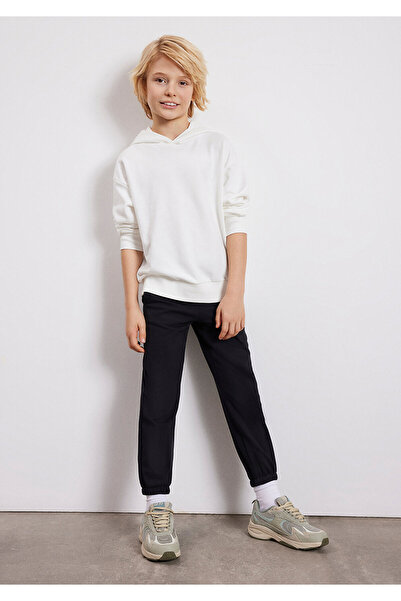 Mavi Kapucnis fehér Basic pulóver 6s10037-70057