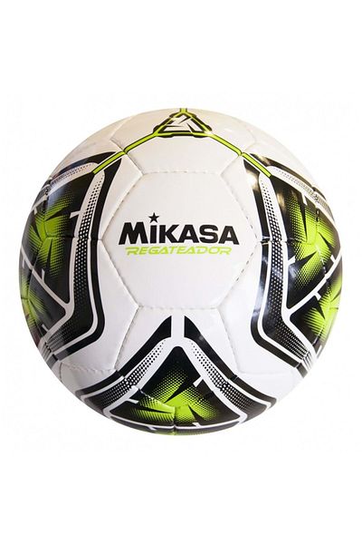MIKASA Regateador Size 5 Hand Stitched Astroturf Football Ball Green
