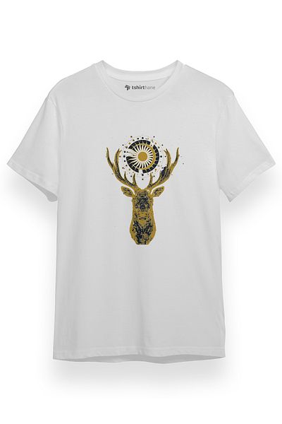 Tshirthane Shadow and Bone Darklina Symbol_1 White Short sleeve Men's T-shirt