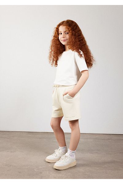 Mavi Organic Cotton Beige Basic Shorts7410001-70055