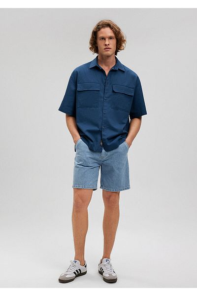 Mavi Navy Blue Shirt Oversize / Wide Cut0210876-81802