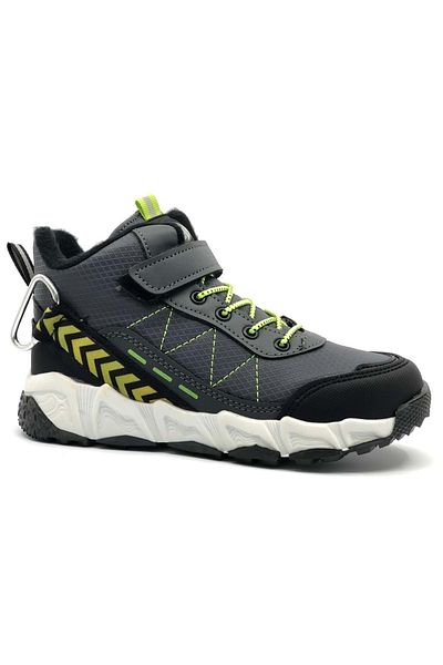 Kids Club Shoes Cool Taykan Rubber Sole Αντιολισθητικές Softshell Παιδικές Μπότες εξωτερικού χώρου Γκρι