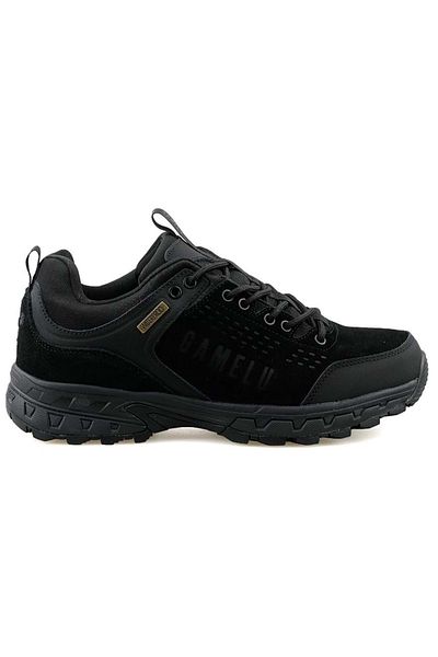 Kocamanlar Ayakkabı Gamelu Gass Waterproof Waterproof Rubber Sole Outdoor Men's Sneakers BLACK