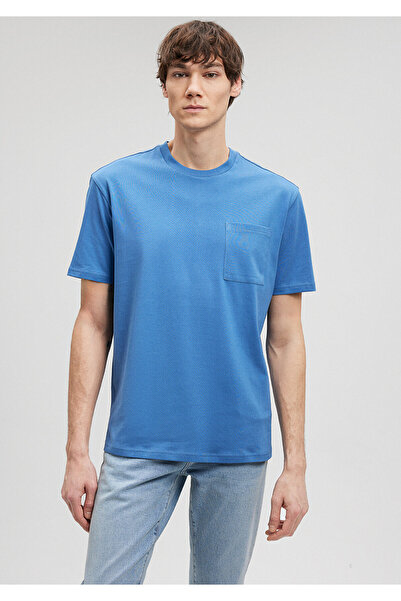 Mavi Μπλε μπλουζάκι με στάμπα Loose Fit / Loose Comfortable Fit0612050-70872