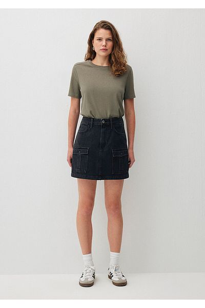 Mavi Fusta de jeans Brinda Street Antracit 1310531 -87646