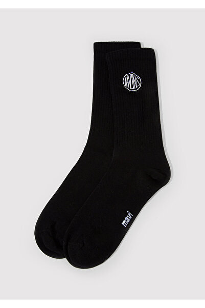 Mavi Black Mvjns Logo Socks - 0911590 -900