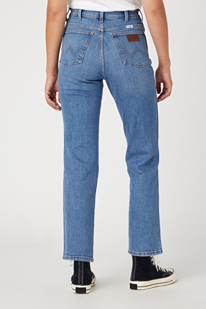 WRANGLER Wild West Mid Blue - Pohodlné boty