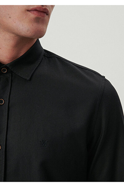 Mavi Siyah Gömlek Slim Fit / Dar Kesim 0210227-900