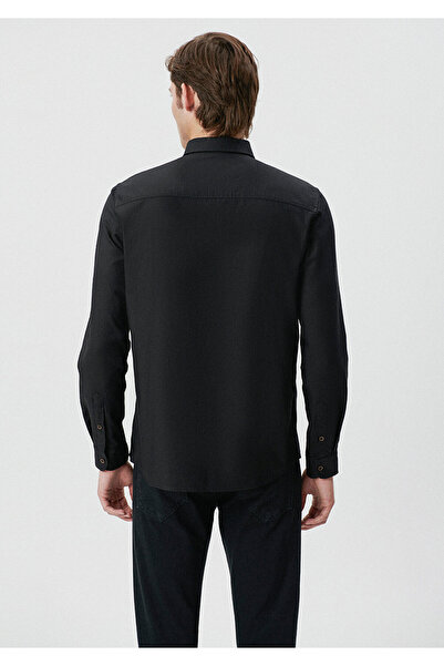 Mavi Siyah Gömlek Slim Fit / Dar Kesim 0210227-900