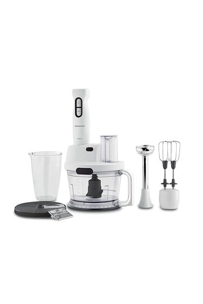 Grundig 700 Watt Grater Bl 4781 Hand Blender Set