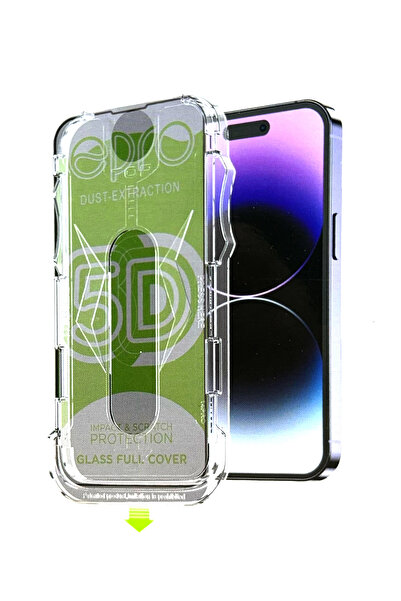 EPRO iPhone 15 Pro Max Cam Hayalet Ekran Koruyucu Kolay Kurulum