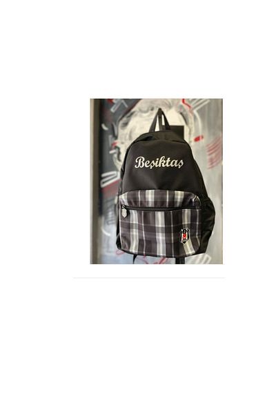 Beşiktaş Раница PLAID - Джоб с детайл, Модел 24374