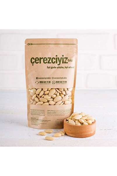 çerezciyiz Soyulmuş Çiğ Iç Badem (ZARSIZ VE TUZSUZ) Gramaj;500gr.