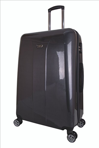 Valja Valiz - Kabin Boy - Vl-240 Noktalı Gümüş Kabin Boy Valiz