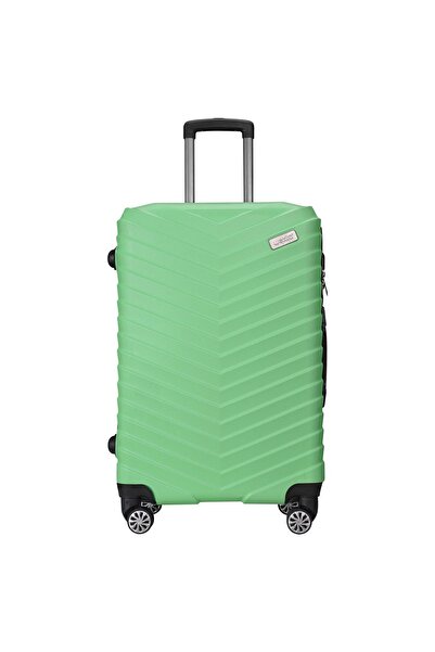 Wexta Wx-1001 Su Yeşili Büyük&orta 2'li Set Valiz