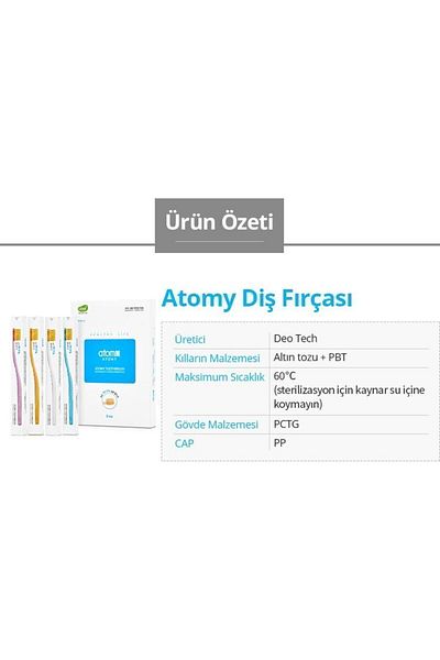 Atomy ATOM ATOMY TOOTH BRUSH 8 PIECES