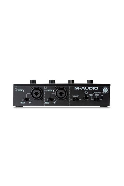 M-AUDIO M-Track Duo USB Audio Interface - Audio Interface for Recording, Stream, and Podcast Sn 1