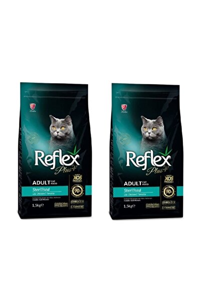 Reflex Plus Hipoalerjenik Kısırlaştırılmış/Sterilized Tavuklu Yetişkin Kedi Maması 1,5 kg x 2