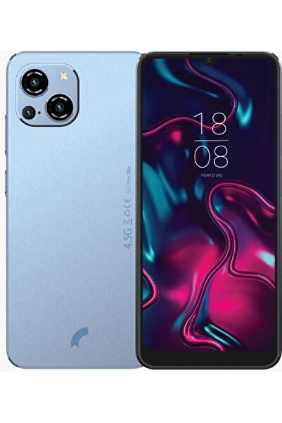 Reeder S23 Pro Max 8ram 256 Gb Mavi Siyah Cep Telefonu ( Türkiye Garantili)