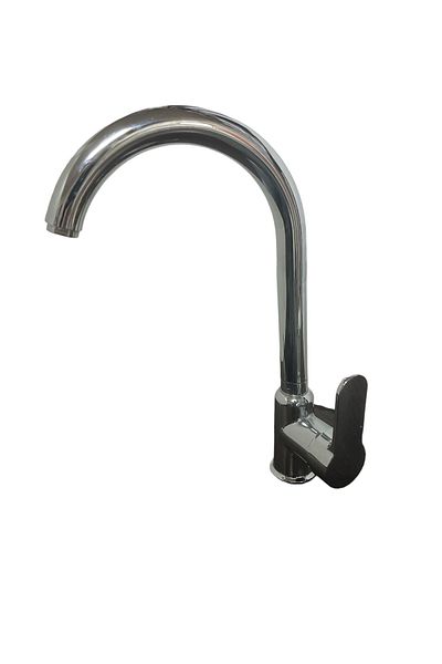 Gürol Chrome Colored Luna Kitchen Sink Faucet Mixer