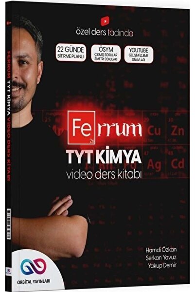 Aydın Yayınları Orbital YKS TYT Kimya Ferrum Video Ders Kitabı Orbital Yayınları