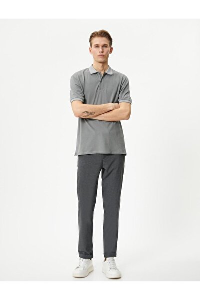 Koton Ανδρικό μπλουζάκι Polo Neck