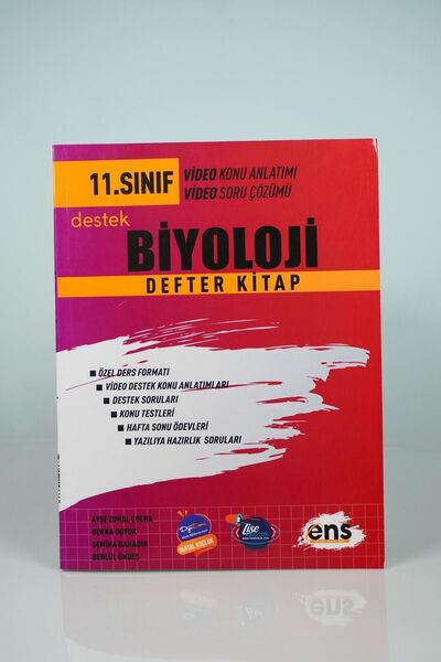 Ens Yayıncılık ENS 11.SINIF DEFTER KİTAP BİYOLOJİ