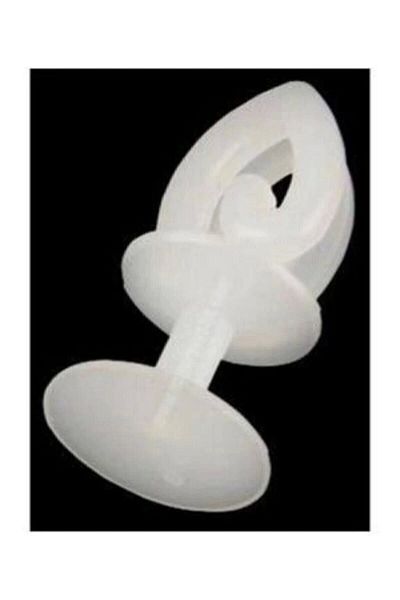 Biotech Snap-on Curtain Cornice Button 100 Pieces Curtain Rail Button with Hooks