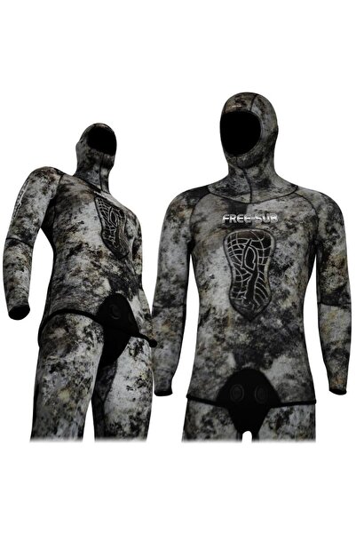 Free-Sub 5mm Ghost Dark Avcı Serbest Dalış Elbisesi