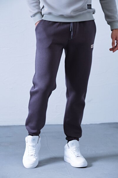 aziso Ανδρικό Smoked 3 Thread Sweatpants - Raster Fabric