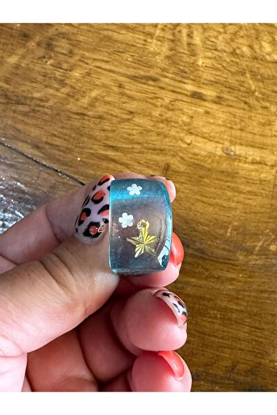 Gönülden Tasarım REÇİNE EL YAPIMI TASARIM KADIN YÜZÜK