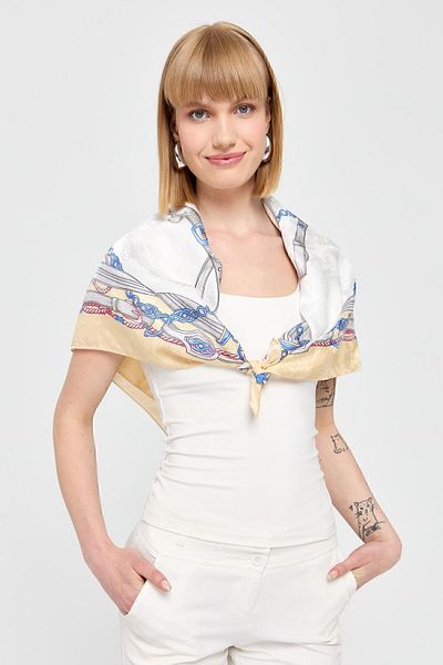 Desen Triko Eșarfă de mătase 10 - Design special