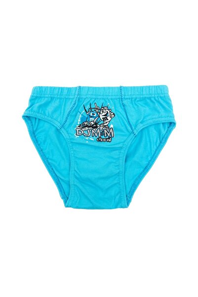 UygunHep 6'lı Erkek Çocuk Karışık Renkli Pamuklu Slip Külot