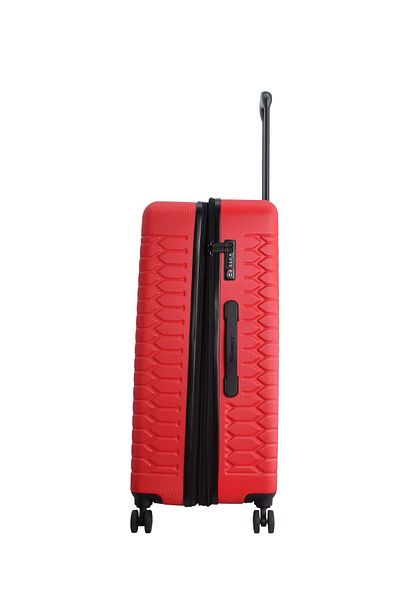 Discovery Reptile ABS Large, TSA Lock, Expandable, 4 Double Wheels, 28 Inch Red