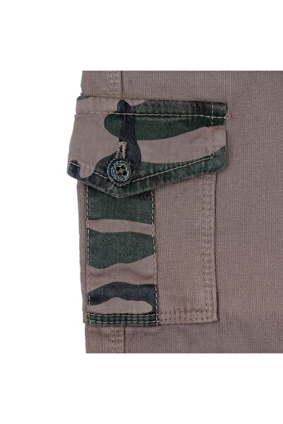 Bebelop Камуфлажен карго панталон с джобове за момче