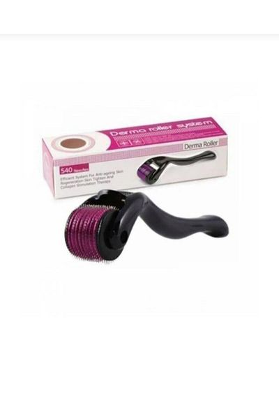 Sabuncu Hacı Soap Pot®Hair Removal Comb Titanium Needle Derma Roller Skin Renewal 0.5