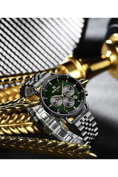 Reward Steel Men's Wristwatch