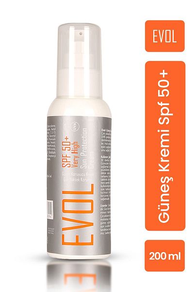 EVOL Spf 50 Anti-Blemish High Protective Facial Sun Cream 100 ml for Normal and Dry Skin