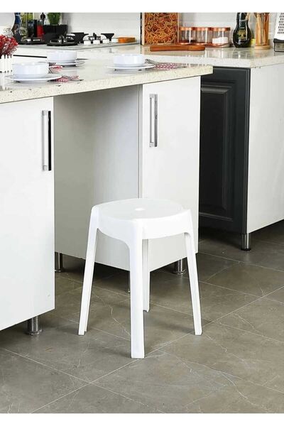 Arbu Home Ultra Dayanıklı Modern Tasarım Kırılmaz Tabure
