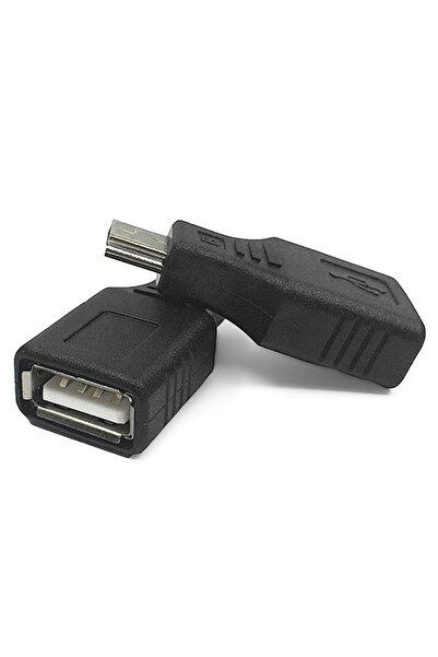 BK Teknoloji Usb Dişi To Mini Usb Erkek Otg Araç Aux Çevirici Adaptör