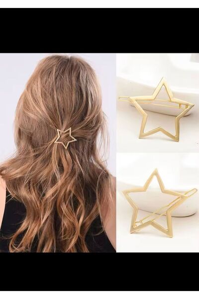 Arescollection Κλιπ με μοτίβο αστεριών - Πλαϊνή πόρπη