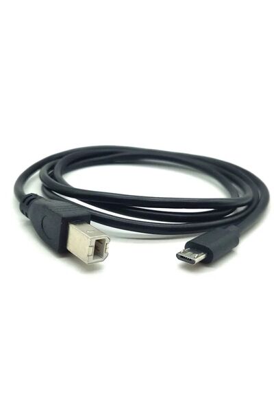 BK Teknoloji Micro Usb To Usb-b Midi - Otg Tablet Telefon Yazıcı Kablosu 1.5 Metre