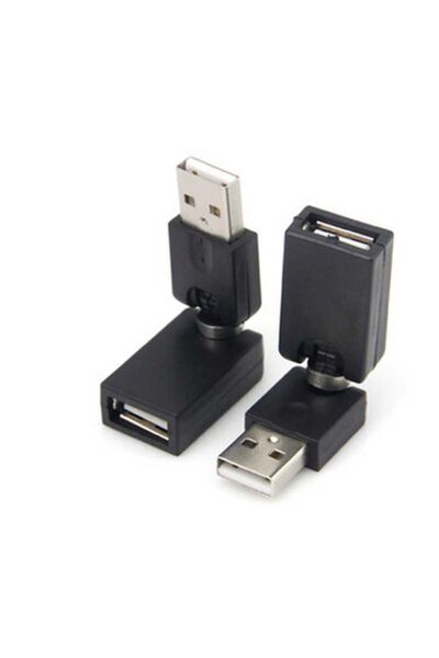 BASTORE Usb Uzatma Aparatı 360 Derece Dönen Dişi Erkek Usb 2.0 Çevirici