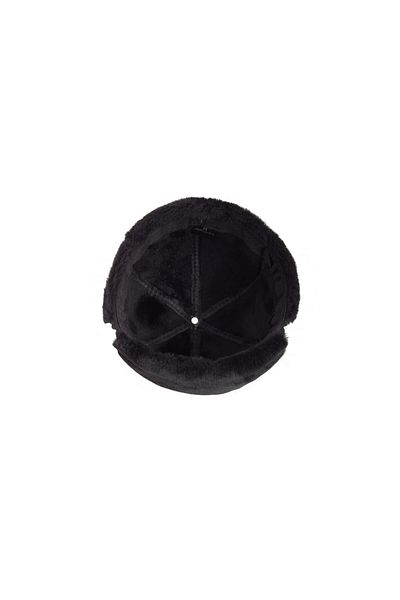 TARETTİ - Russian Pilot Genuine Leather And Fur Hat