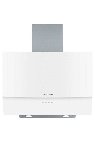 Profilo Dve6g520 Yatay Camlı Beyaz Ankastre Davlumbaz