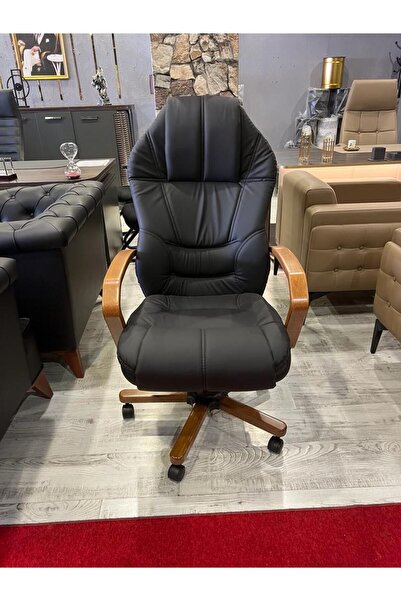 ENG OFİS MOBİLYALARI DEMBA AHŞAP MAKAM KOLTUĞU