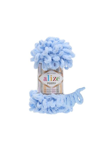 Alize Puffy Hand Knitting Yarn 5 Πακέτο 183 - 100 Γρ. 9 Μ. Πλεκτό νήμα με δάχτυλα